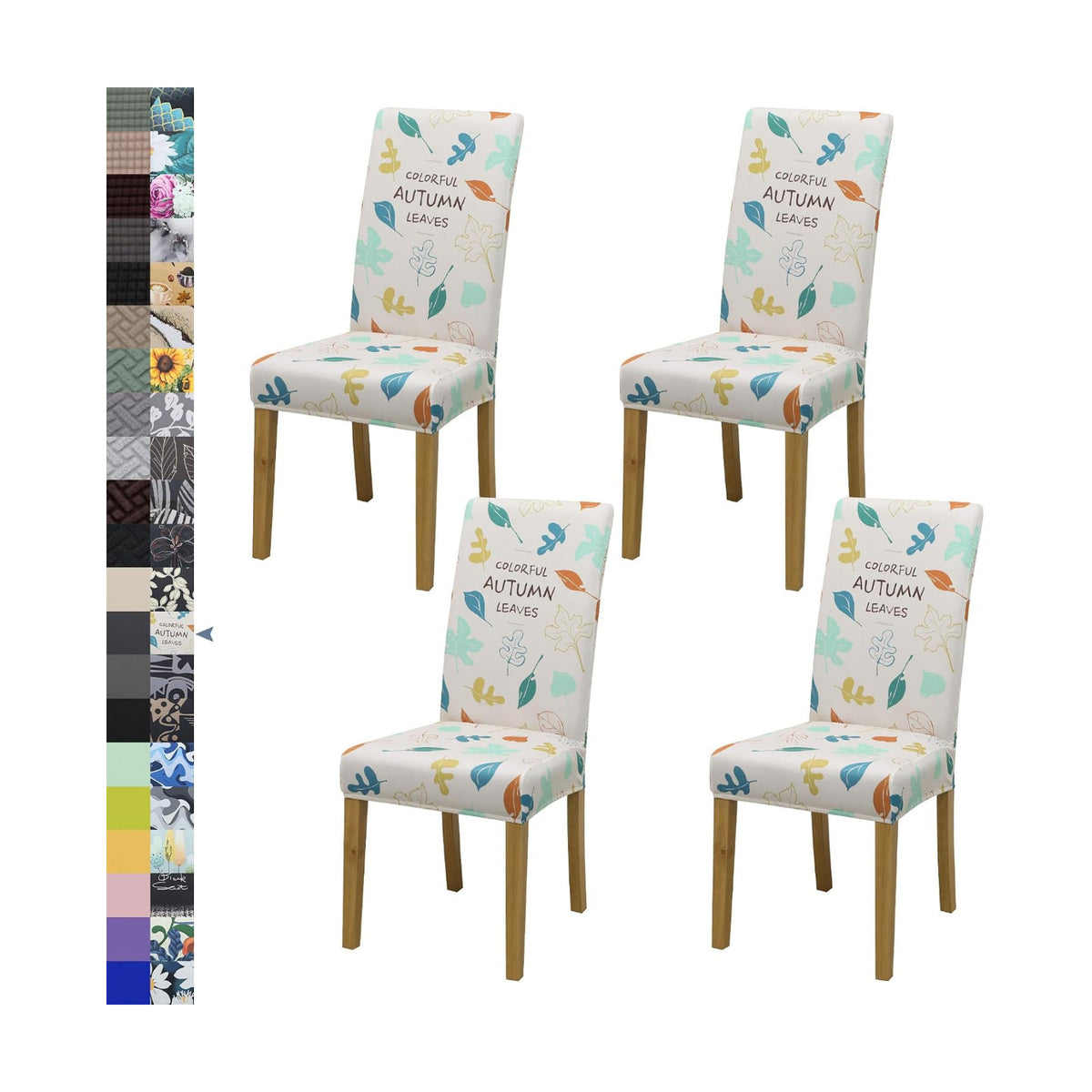Dining Chair Covers, Stretch Seat Covers, Washable Furniture Protector