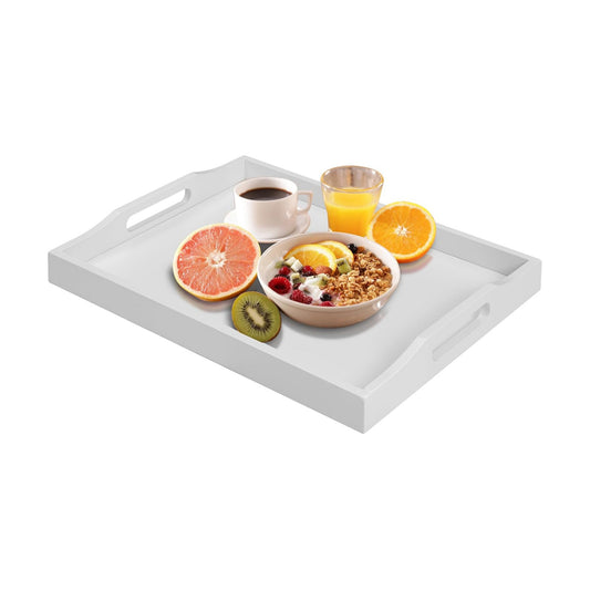 Wood Tray for Tea / White
