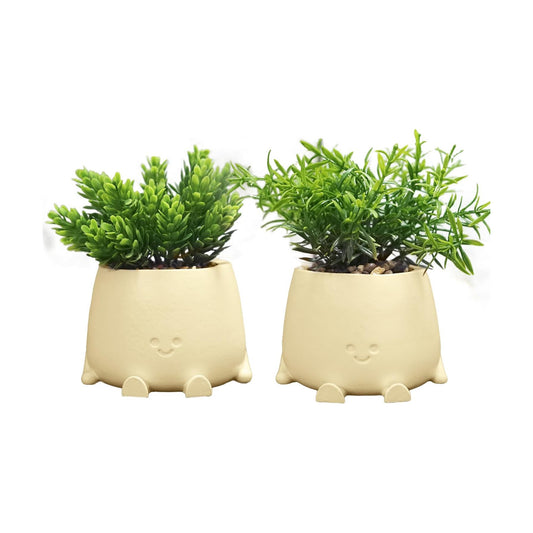 Artificial Plants Indoor Decor / Skin Color / Set of 2