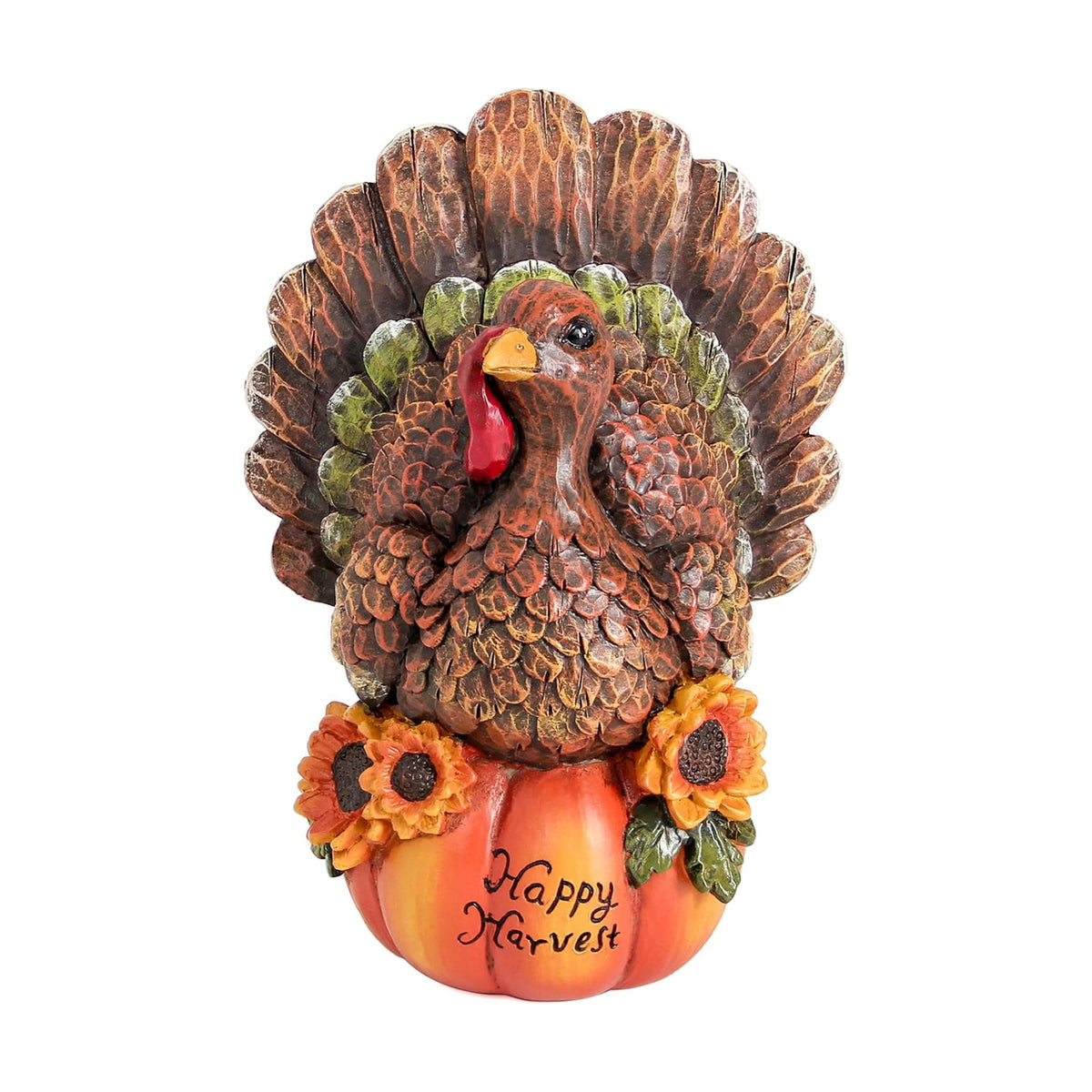 Thanksgiving Table Decor Fall Harvest Turkey Figurine for Home Decro