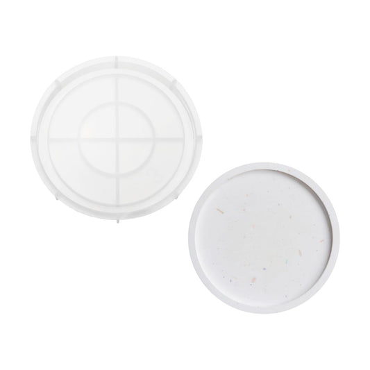Round Tray Resin Mould / 8.3