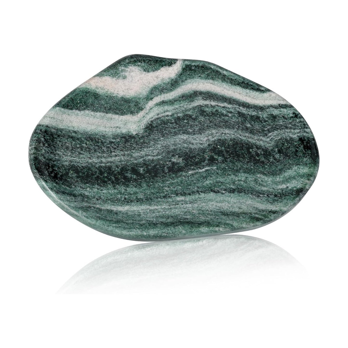 Marble Jewelry Tray Trinket Dish / VERDE LAPPONIA / 9.75"L X6.5"W X0.7"H