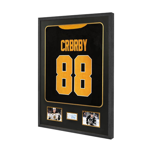 Jersey Frame Display Case with Picture Slots & Tempered Real Glass | Jersey Frame Display Case, with Picture Slots &