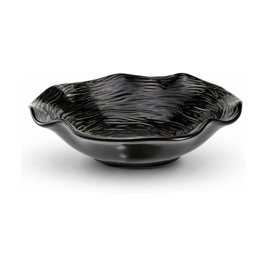 Ceramic Decorative Bowl / Black