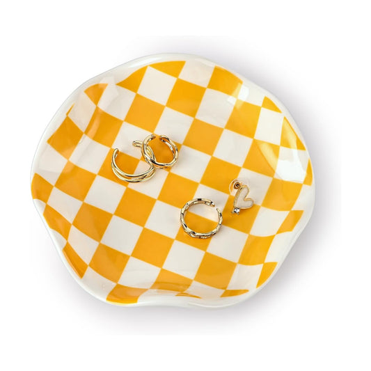 Ceramic Jewelry Tray / Orange