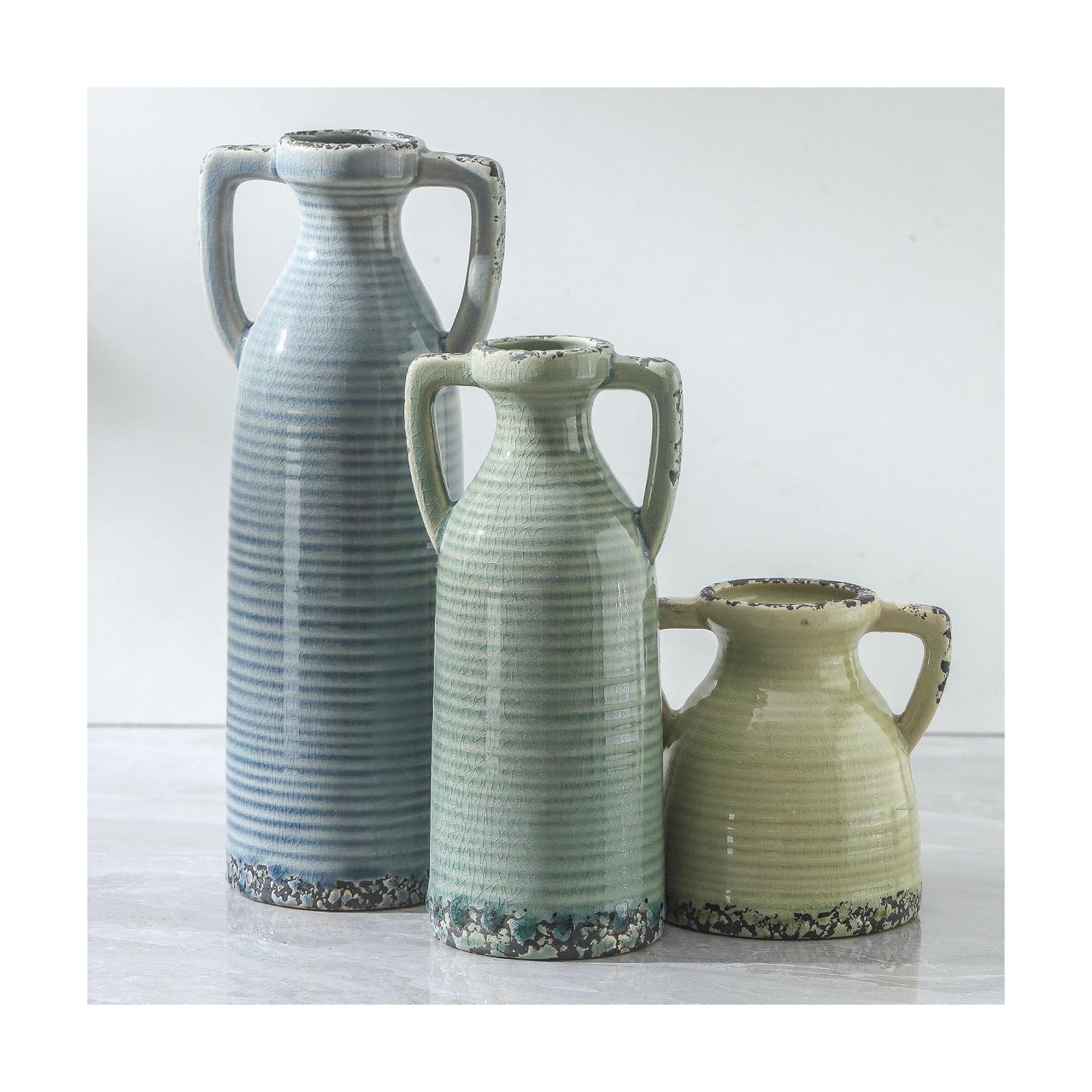 Farmhouse Vase Set for Modern Decoration / Set of 105