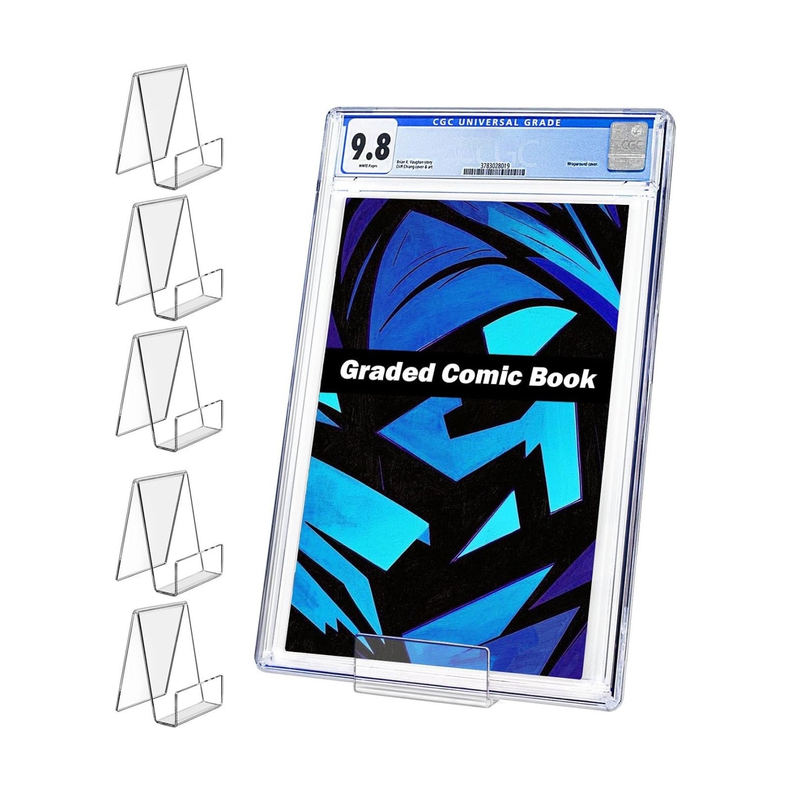 Acrylic Comic Book Display Shelves / Clear / Set of 6