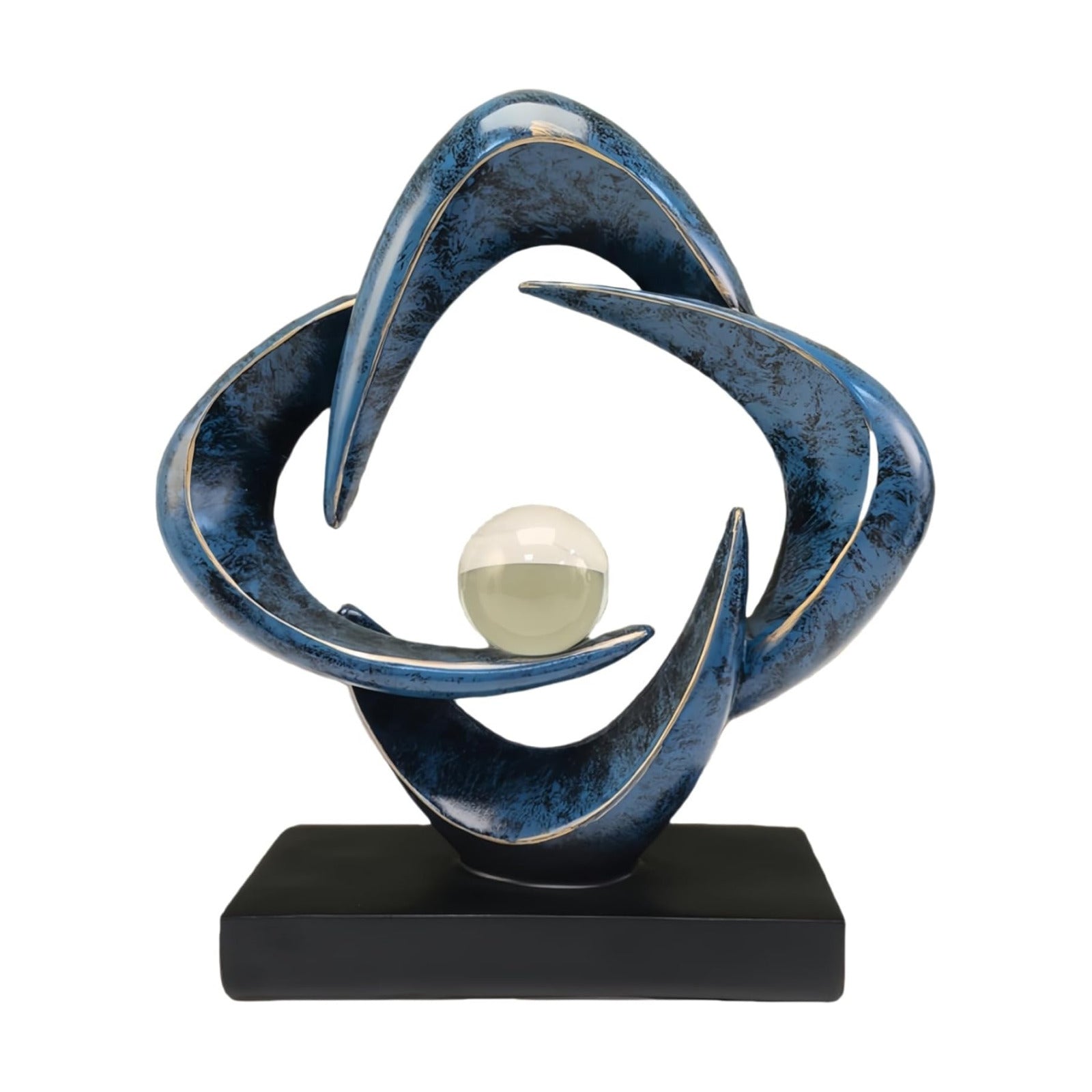 Resin Art Statues / Blue