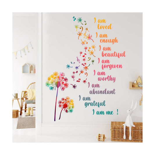 Colorful Wall Stickers / Dandelion