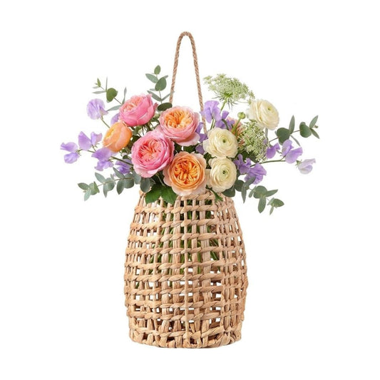 Water Hyacinth Woven Hanging Basket / Color1