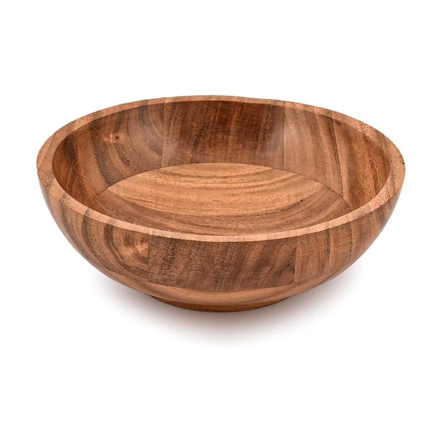 Decorative Wooden Bowl / Hand Carved Acacia Wood Bowl