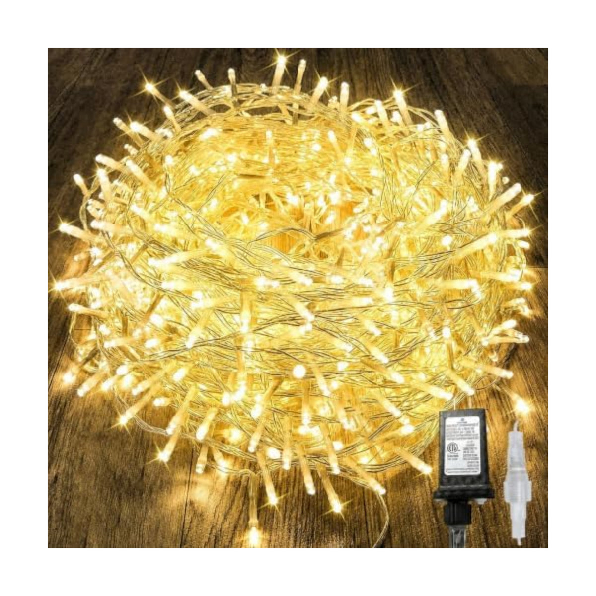 KAQ Connectable 240LED 88Ft String Lights, Christmas Lights Indoor Outdoor