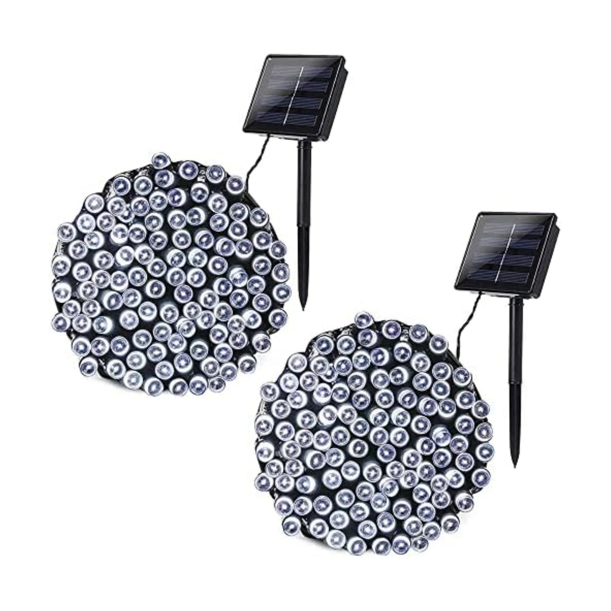 Joomer Solar Christmas Lights Outdoor, 2PACK Total 144FT 400LED, White