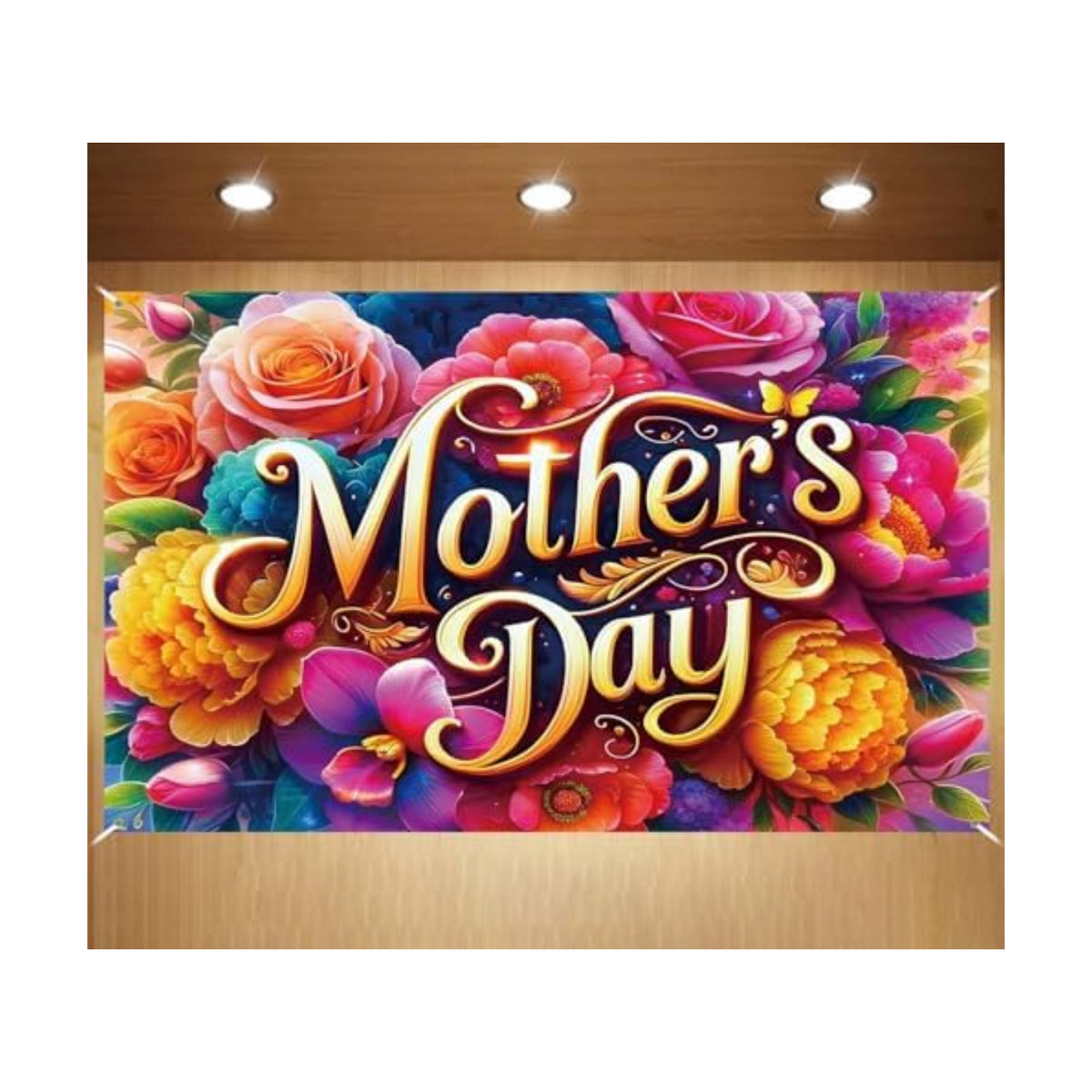 Mothers Day Backdrop Feliz Dia De Las Madres Decoration for Home