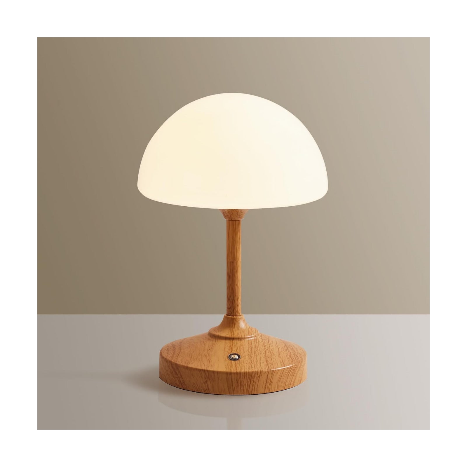 Mushroom Lamp Cordless Lamp Table Lamp,Outdoor Waterproof Shower Lamps,5000mAh Rechargeble Battery Operated Dimmable