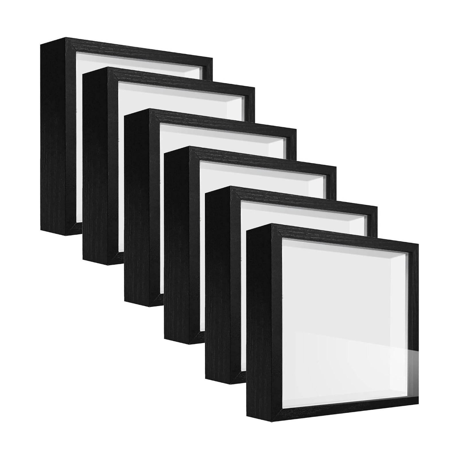 Shadow Box Frame 3D Picture Frame Acrylic Shadow BoxesDisplay Case Box for Memorabilia, Crafts, Tickets and Photos
