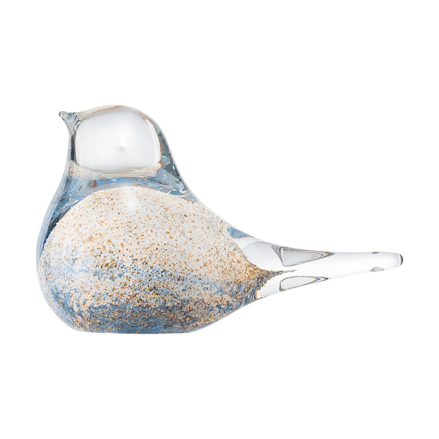 Glass Bird Decor Crystal Bird Sculpture Nature-Themed Home Accents Figurines Ornament / Db-2 / 5.0in