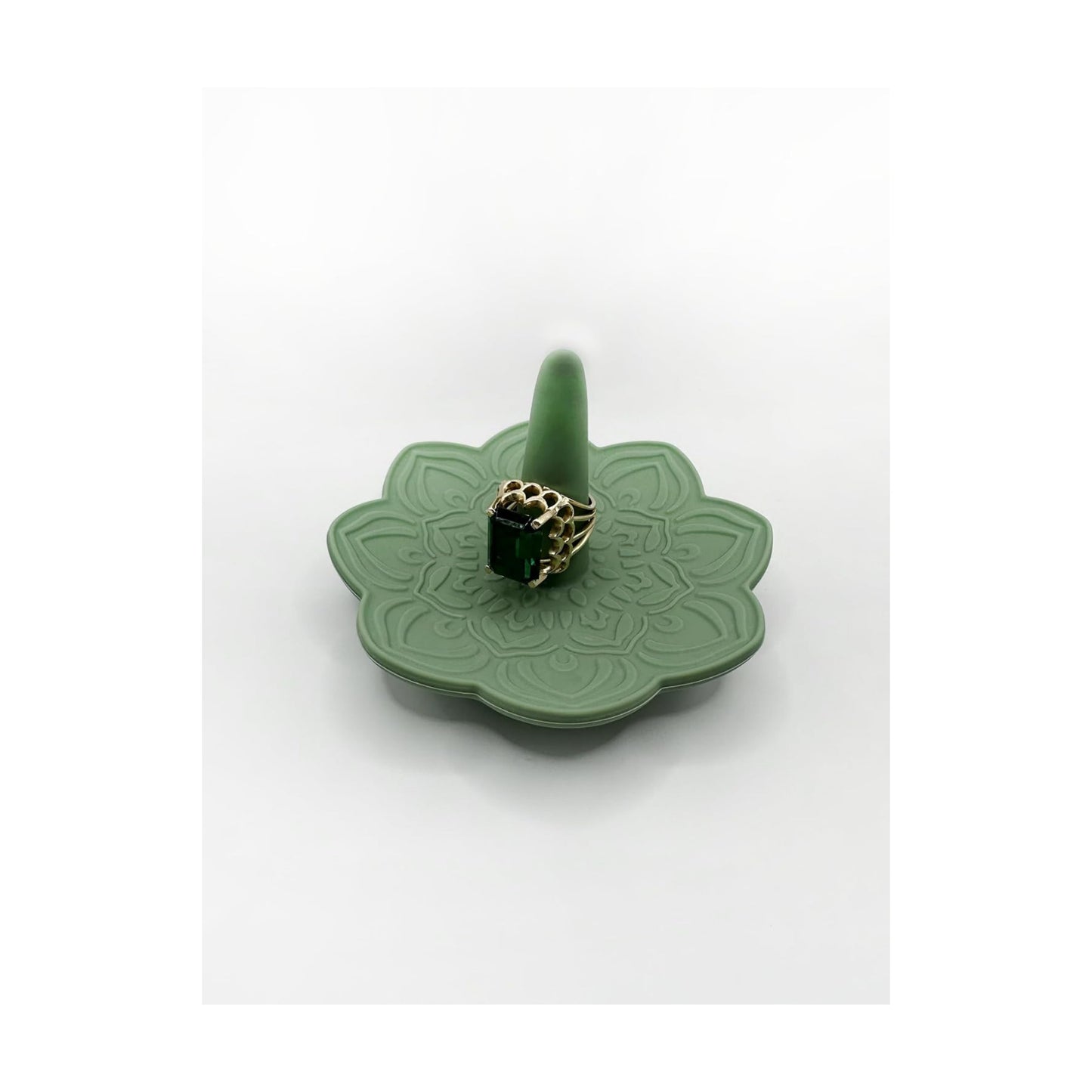Silicone Ring Holder Dish/Trinket Tray / Sage
