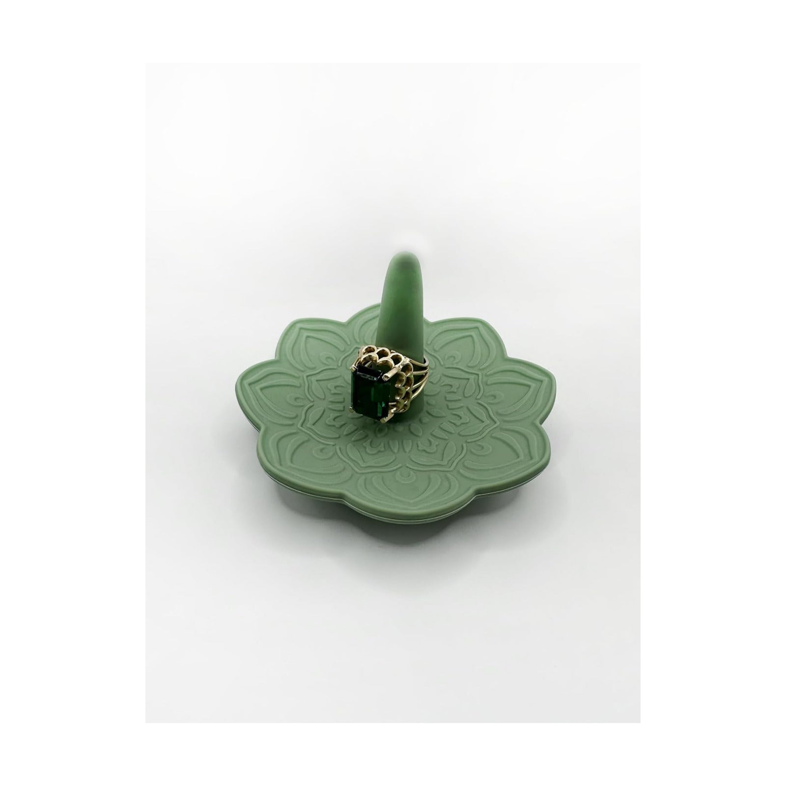 Silicone Ring Holder Dish/Trinket Tray / Sage
