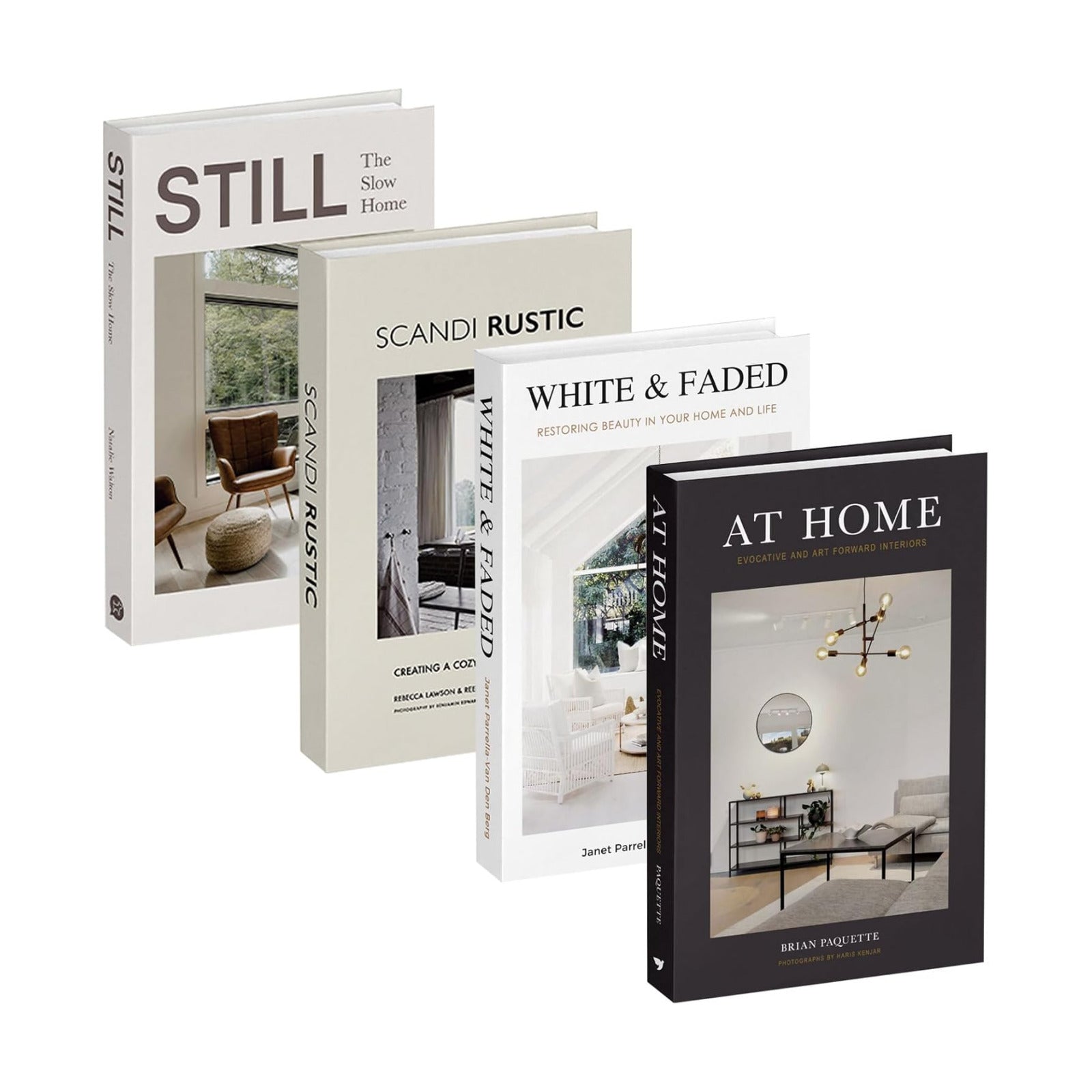 Faux Decorative Books / Fake Hollow Books Stack