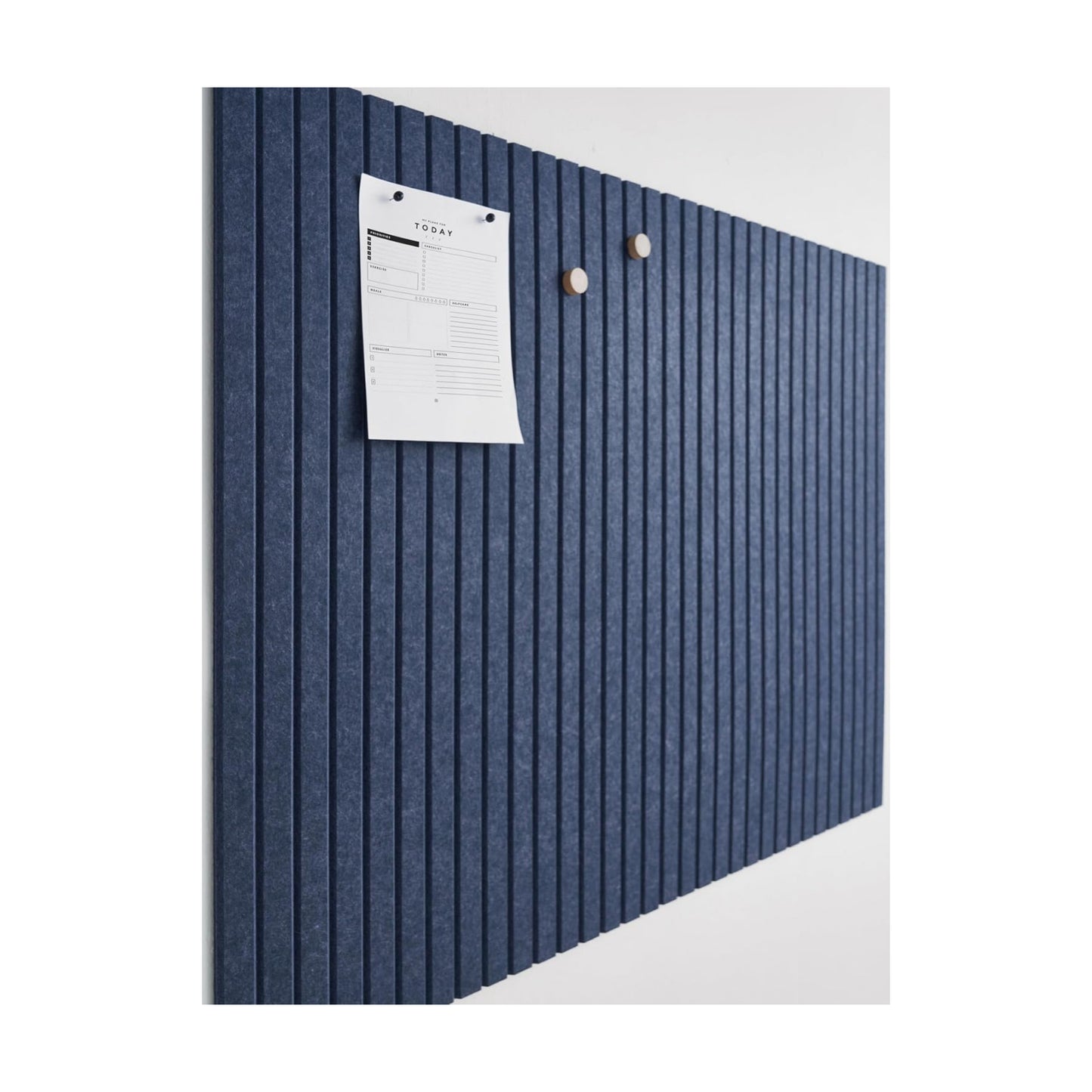 Felt Bulletin Board Tiles 48"x36" - 12-Pack Cork Board Alternative, OEKO-TEX Certified, NRC 0.95 Acoustic Felt Wall