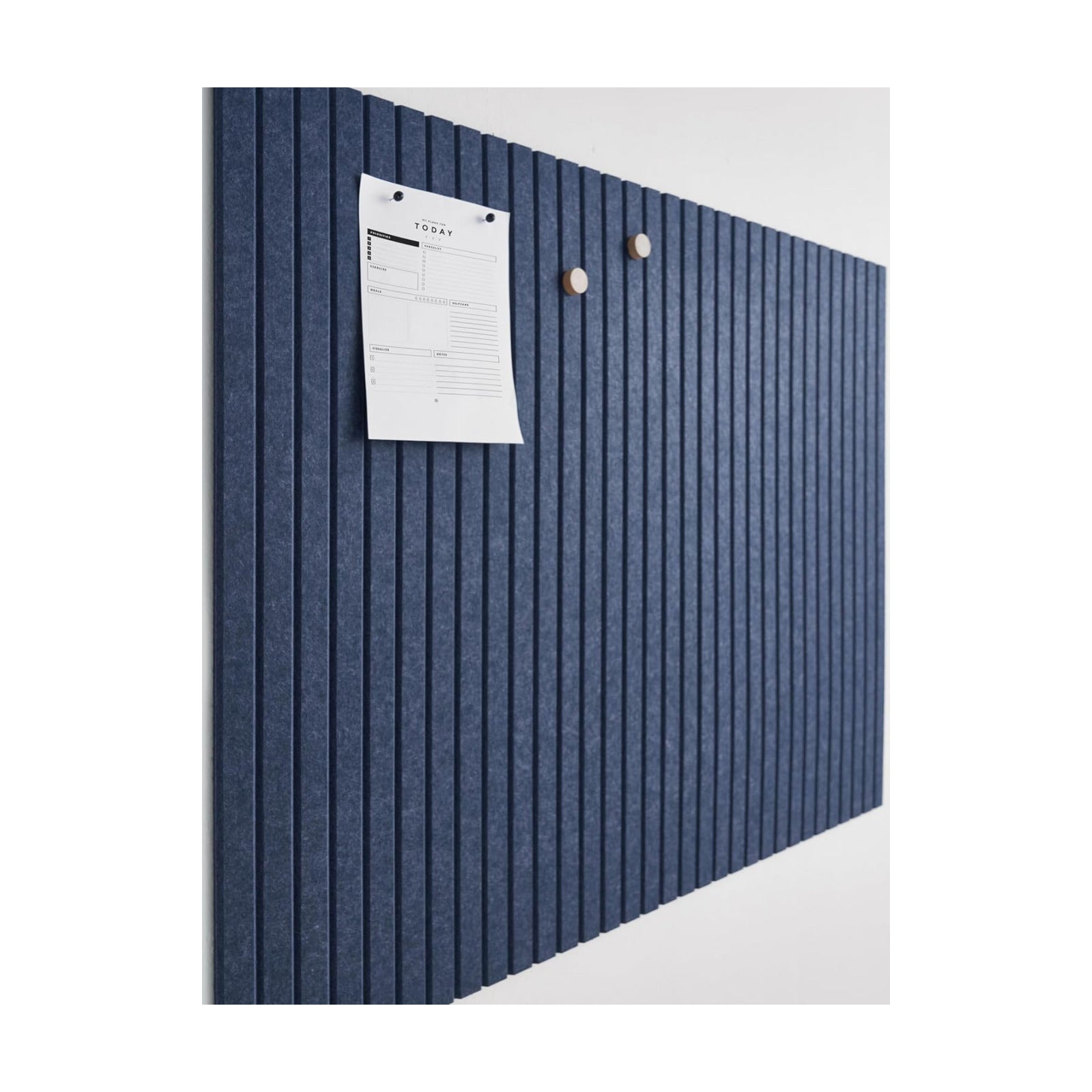 Felt Bulletin Board Tiles 48"x36" - 12-Pack Cork Board Alternative, OEKO-TEX Certified, NRC 0.95 Acoustic Felt Wall