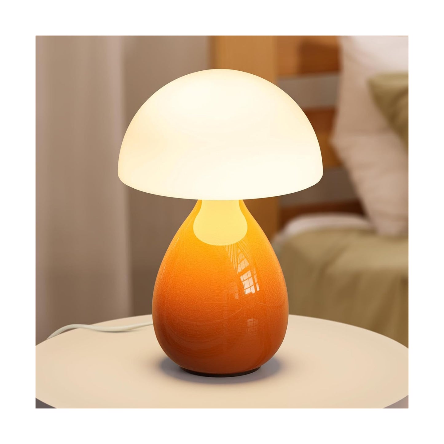 Small Light Dimmable / White Orange