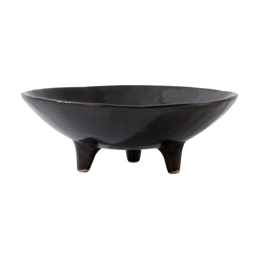 Small Ceramic Bowl / Natural Black