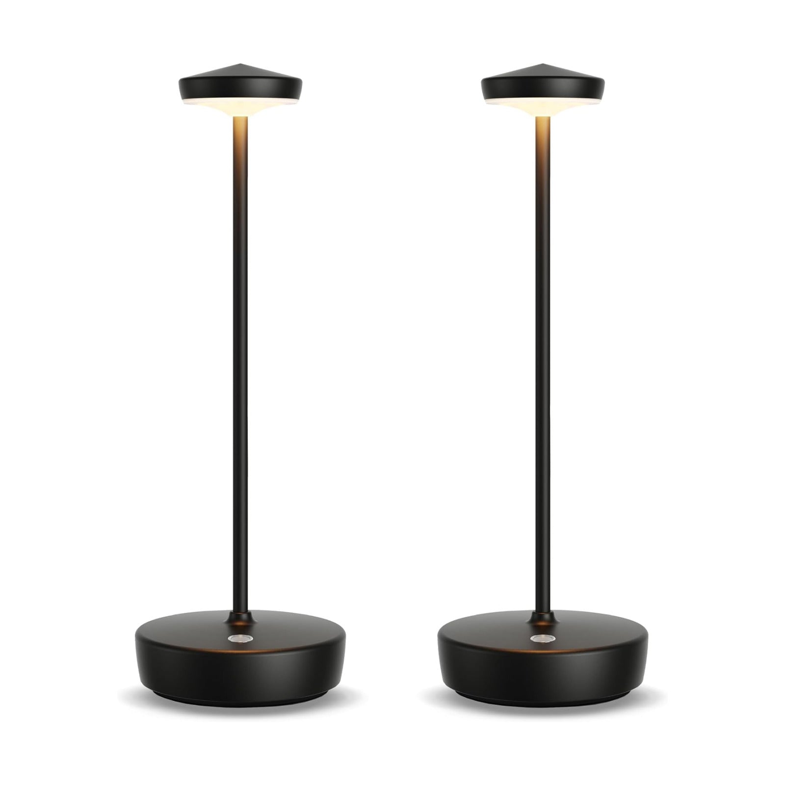 Cordless LED Portable Table Lamp,5000mAh Rechargeable Battery | Touch Control 3-Level Brightness with Memory Function