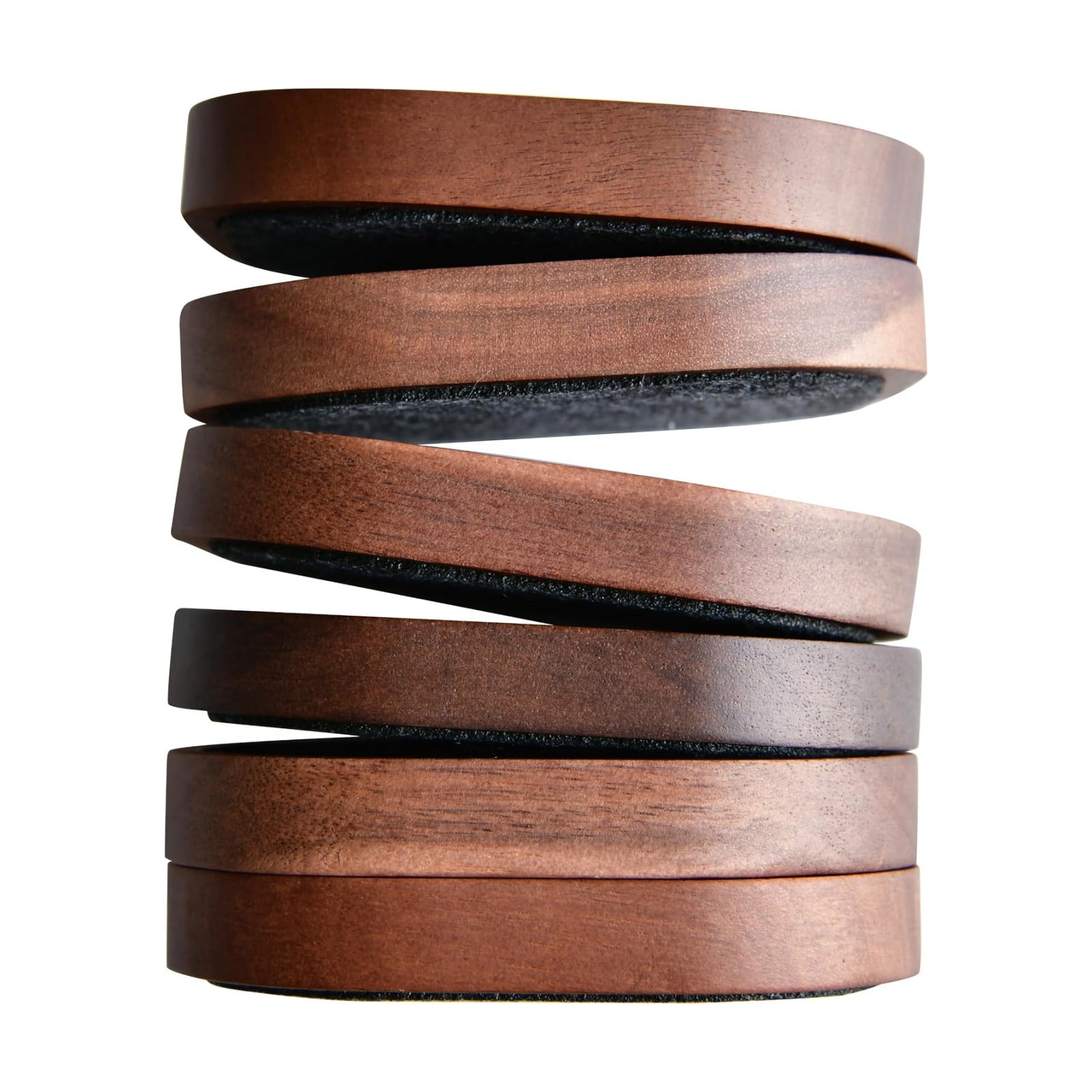 Squircles Absorbent and Insulation Felt Stackable Cup Holders / Set of 6