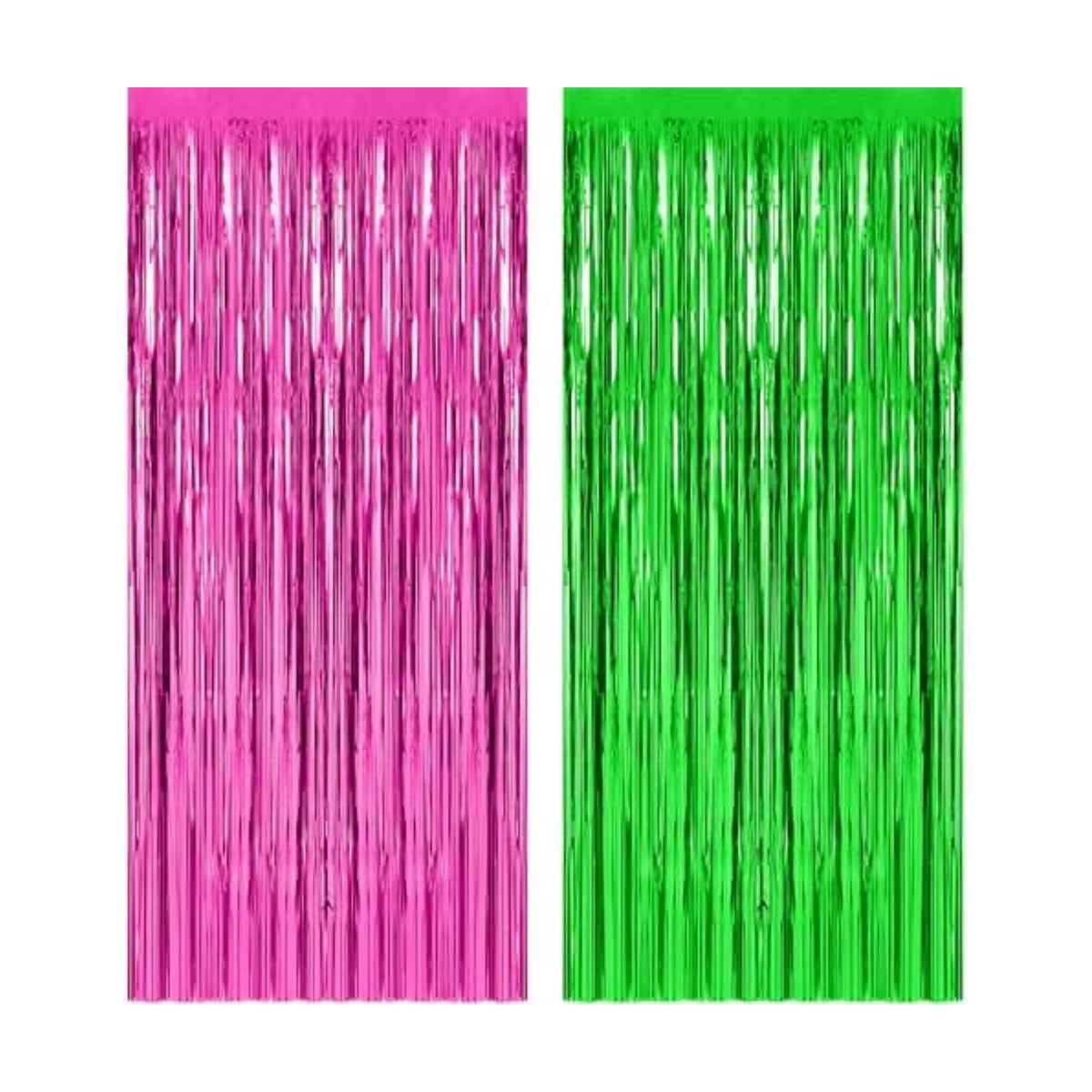 OHOME Witch Party Decorations - Pink and Green Party Backdrop Streamers | Happy Birthday Banner for Birthday Party Decorations Supplies | Witch Themed Decor Photo Booth Props,2 Pack