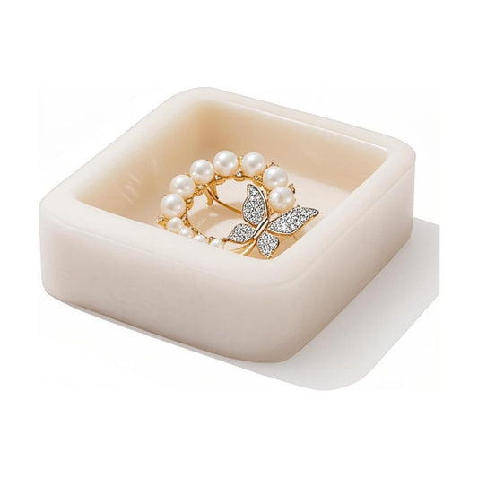 Marble Ring Holder for Women / Natural