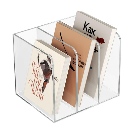 Acrylic Desk Organizer Book Organizer