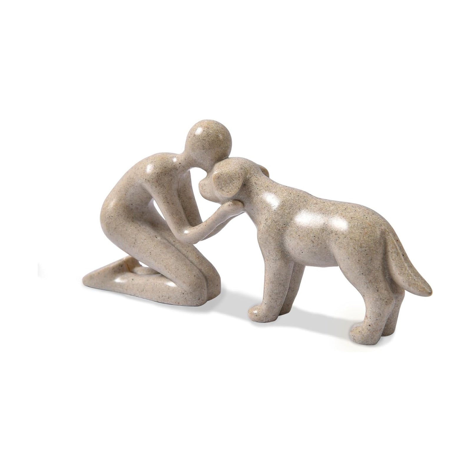 Head-to-Head Intimate Figurine Home Decor / Sandstone