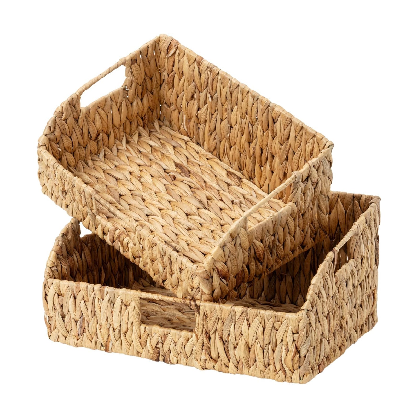 Pantry Organizers / Water Hyacinth Baskets / Natural
