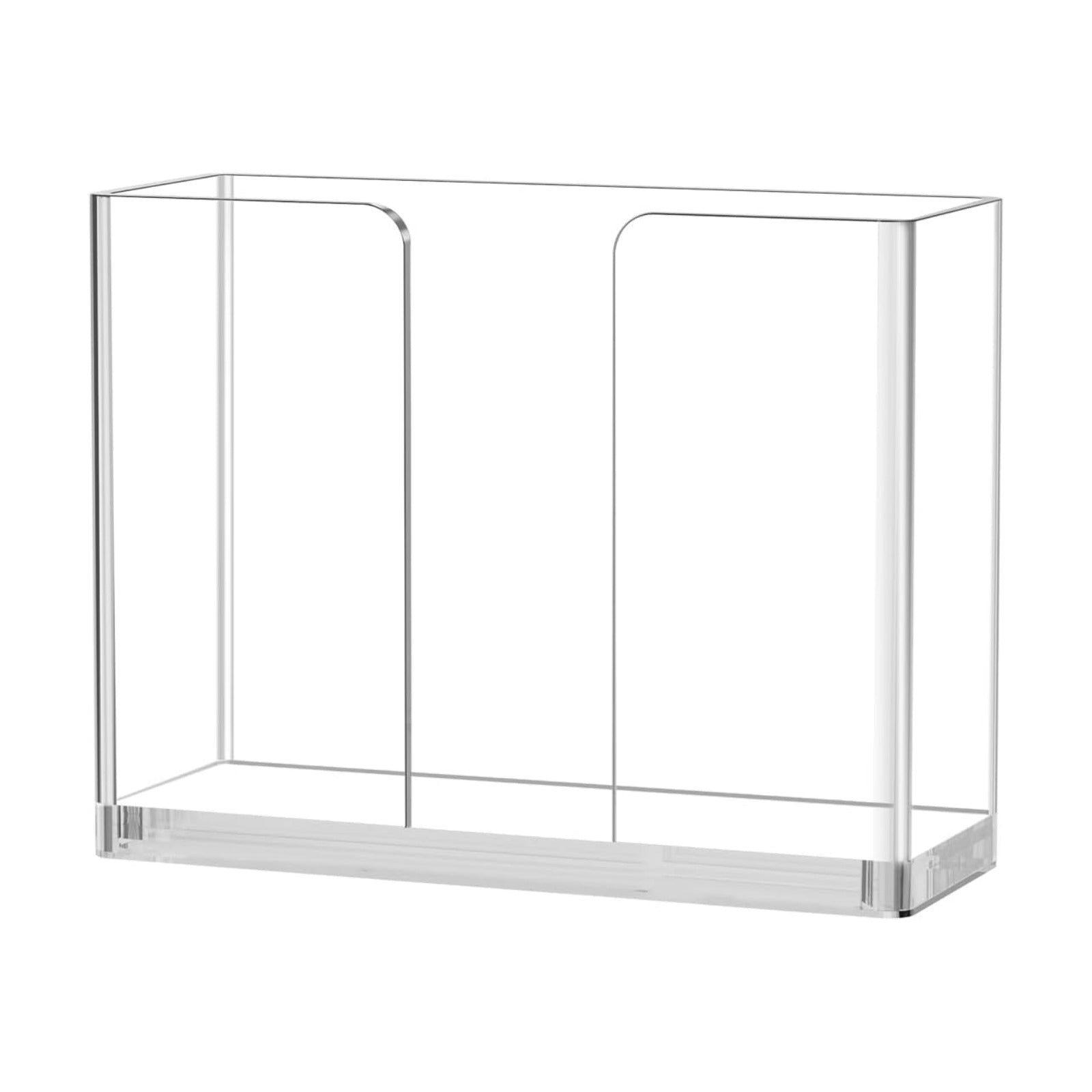 Acrylic Napkin Holder / Luncheon Napkin Holder / Clear / 6.5 x 6.5