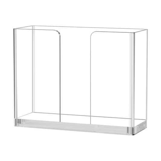 Acrylic Napkin Holder / Luncheon Napkin Holder / Clear / 6.5 x 6.5