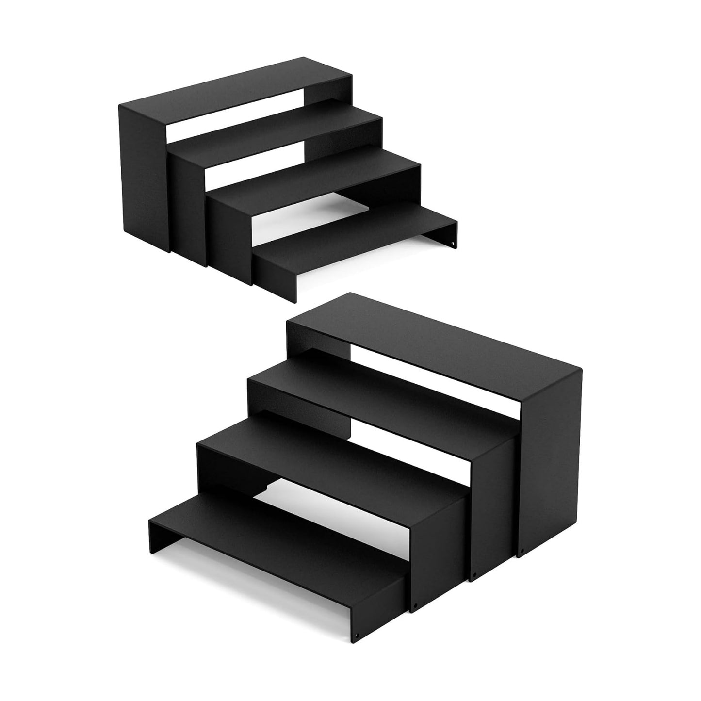 Matte Metal Display Stand / Black / L7''x8''x9 / Set of 8