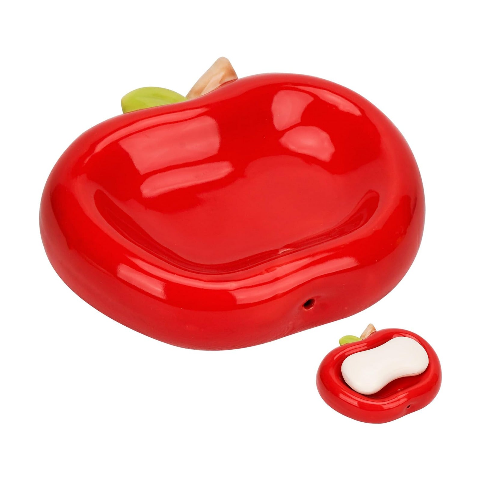 Soap Holder / No Lid Sink Side Soap Tray