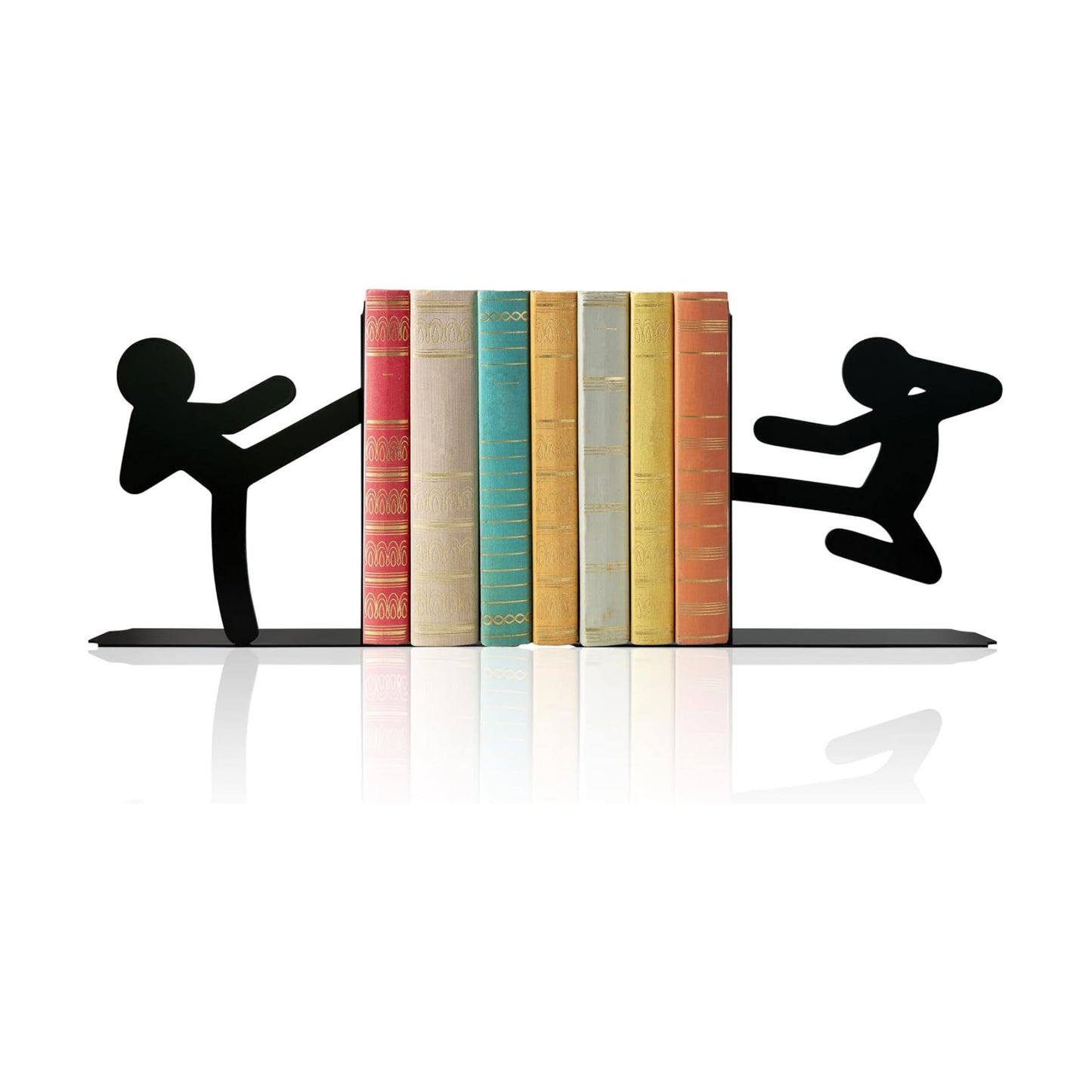 Unique Metal Bookends / Reading Decor & Idea Gift for Book