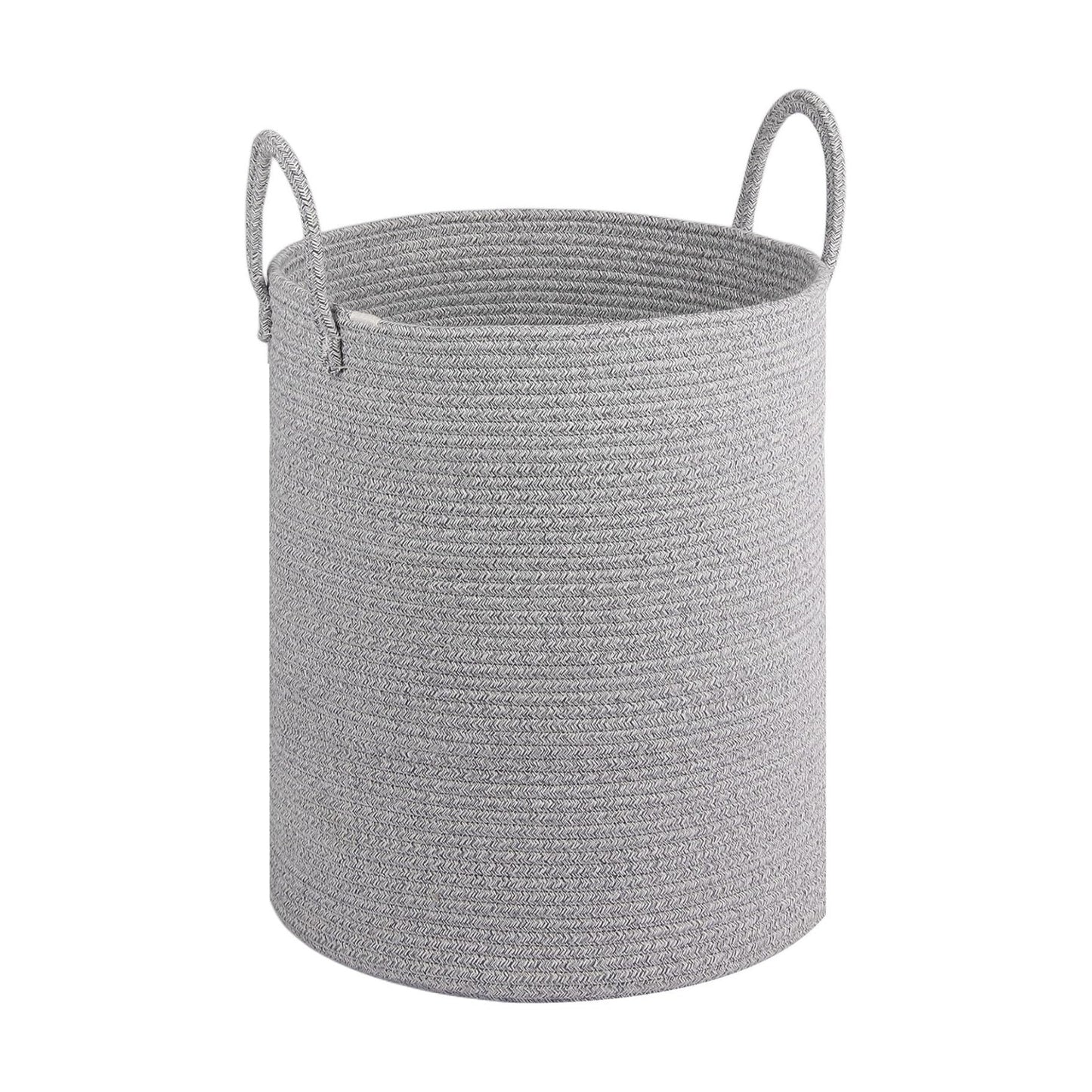 Large Laundry Basket / Light Grey / 60L