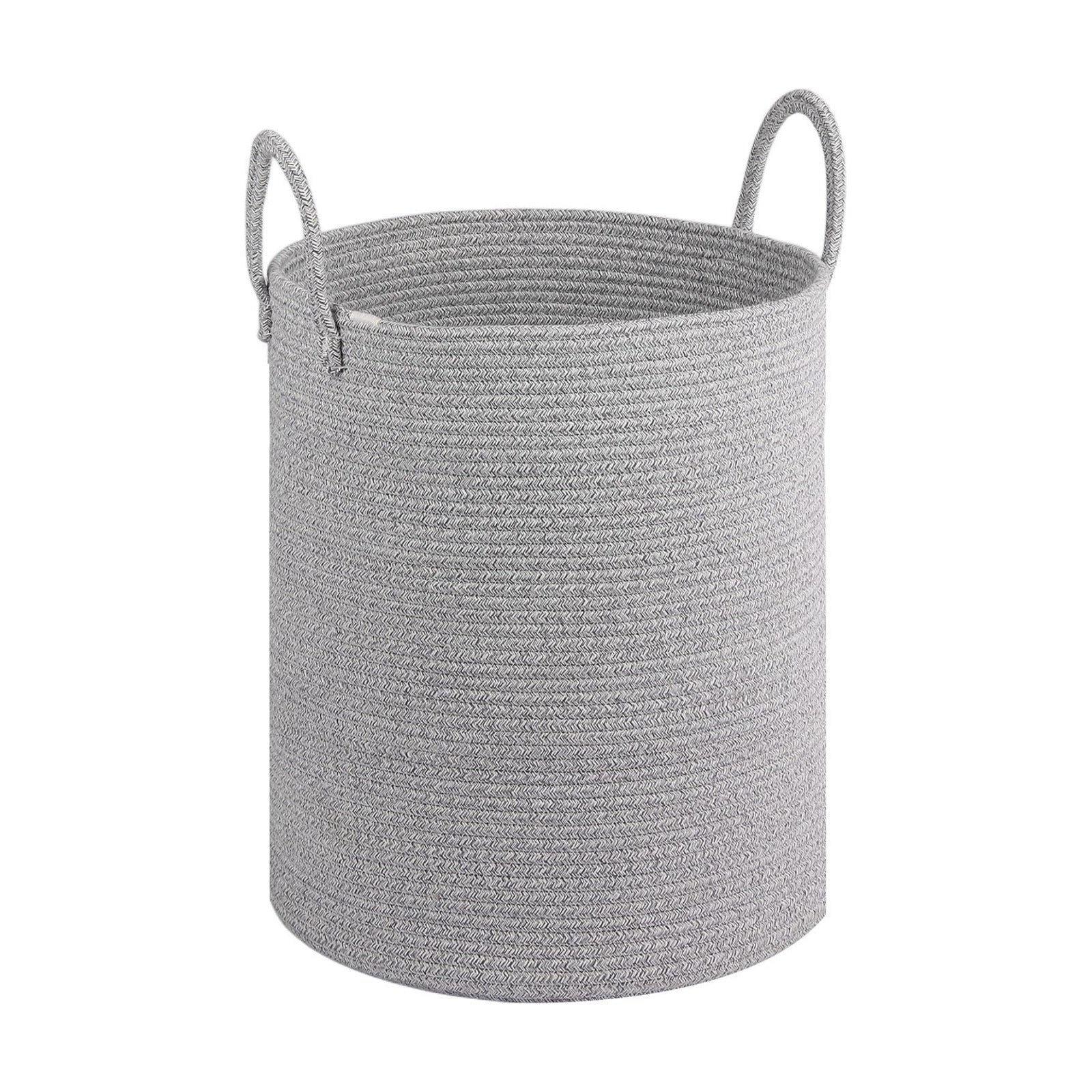 Large Laundry Basket / Light Grey / 60L