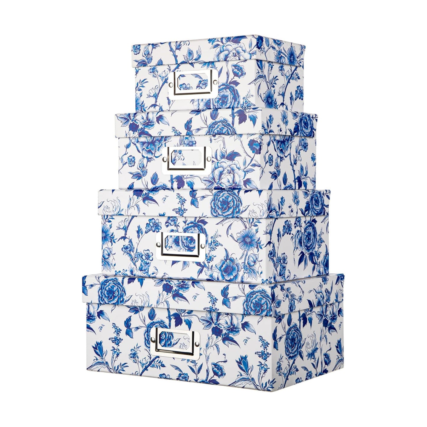 Decorative Storage Boxes / Blue and White69 / Set of 4