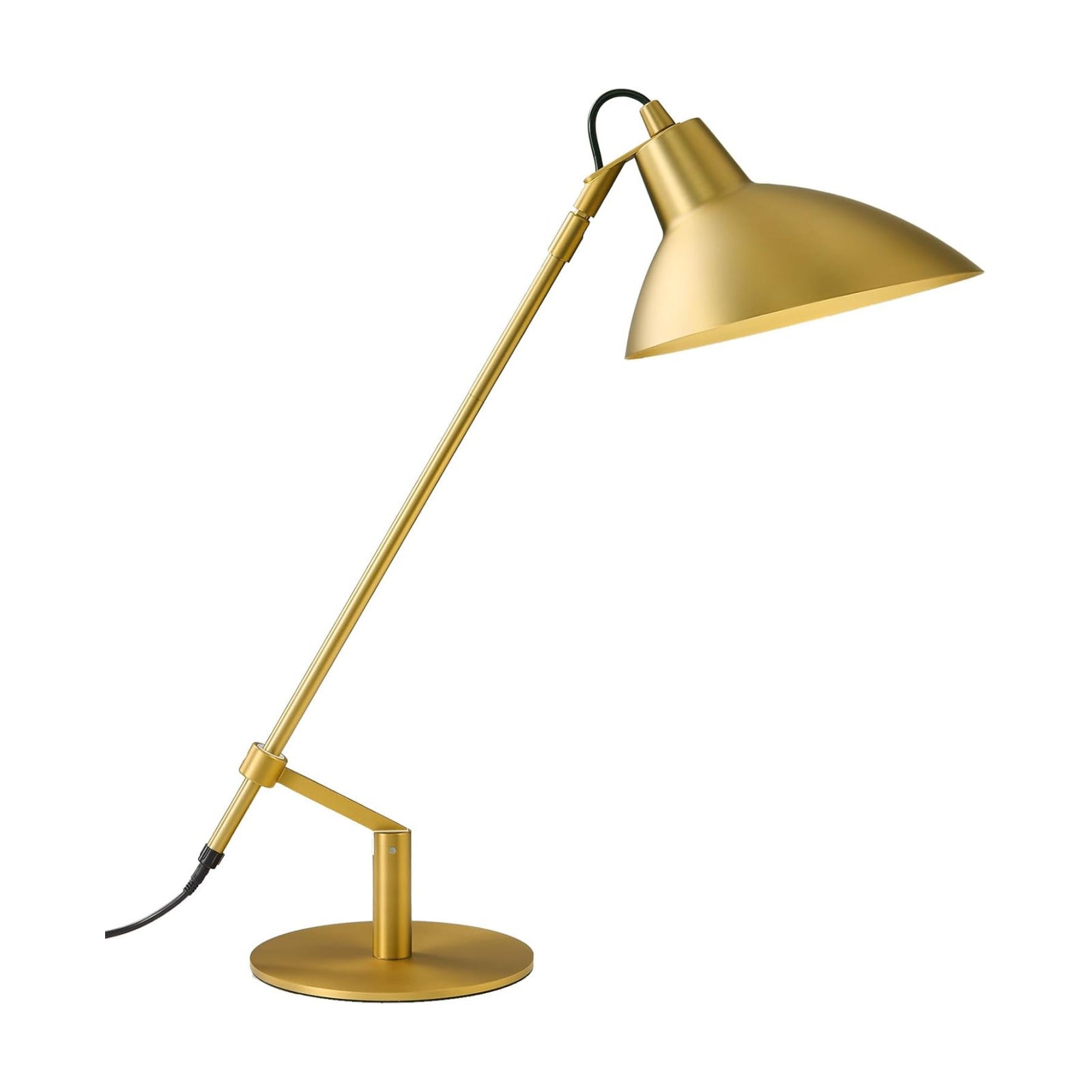 Desk Lamp Modern Industrial 100% Metal Adjustable Table Lamp 24", Natural Light (4000K) with Dimmer, Ideal for Office