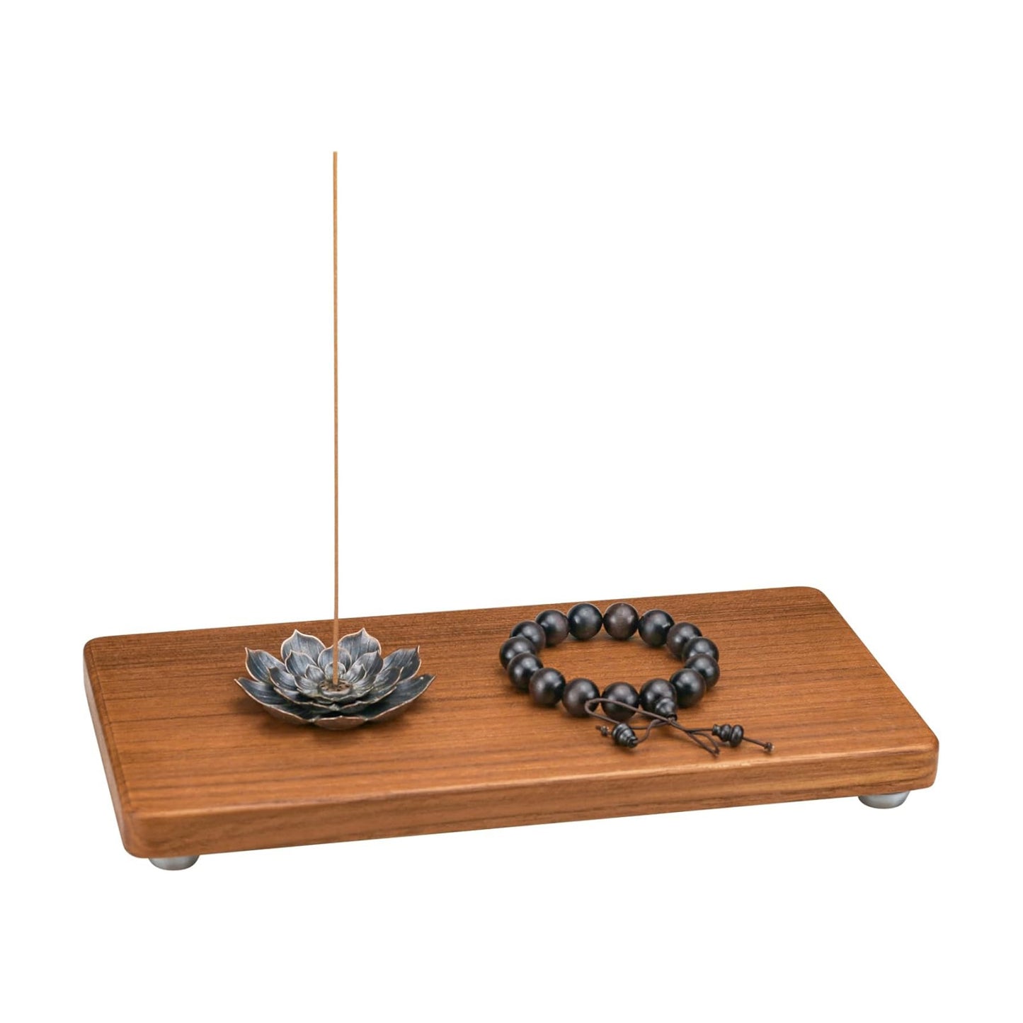 Solid Teak Wood Riser Tray / Teaktray2 / 12.6 x 6