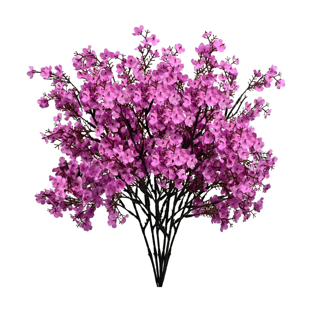 Mandy's 6 Bundles Artificial Lavender Baby’s Breath Flowers