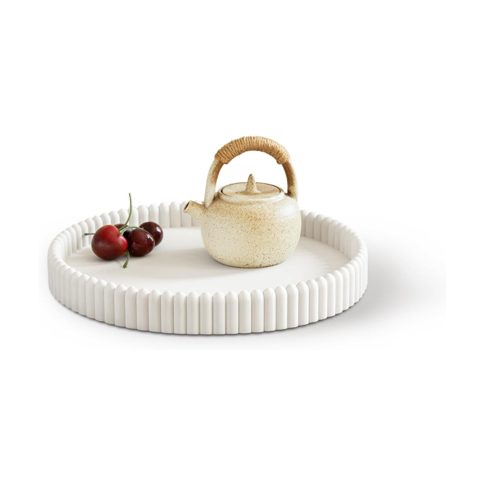 Coffee Table Tray / White / Set of 11