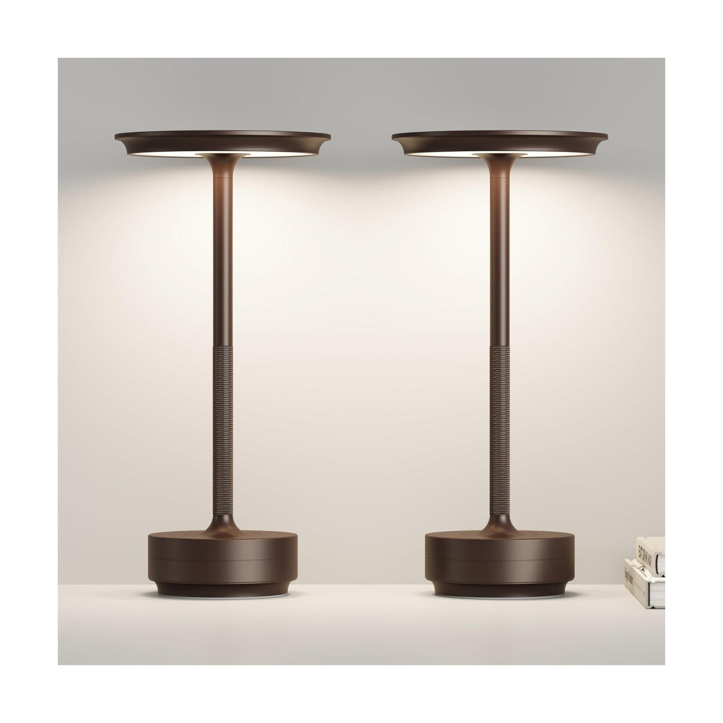 Cordless Table Lamp, Rechargeable 5000mAh Outdoor LED Touch Lamp | 3 Levels Brightness Dimming IP54 Waterproof Touch