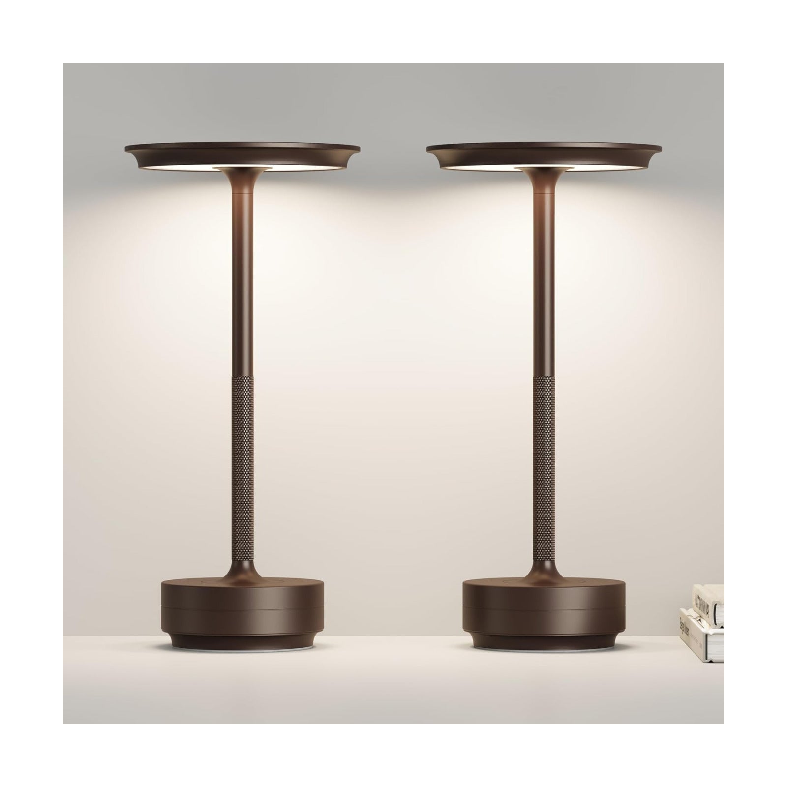 Cordless Table Lamp, Rechargeable 5000mAh Outdoor LED Touch Lamp | 3 Levels Brightness Dimming IP54 Waterproof Touch