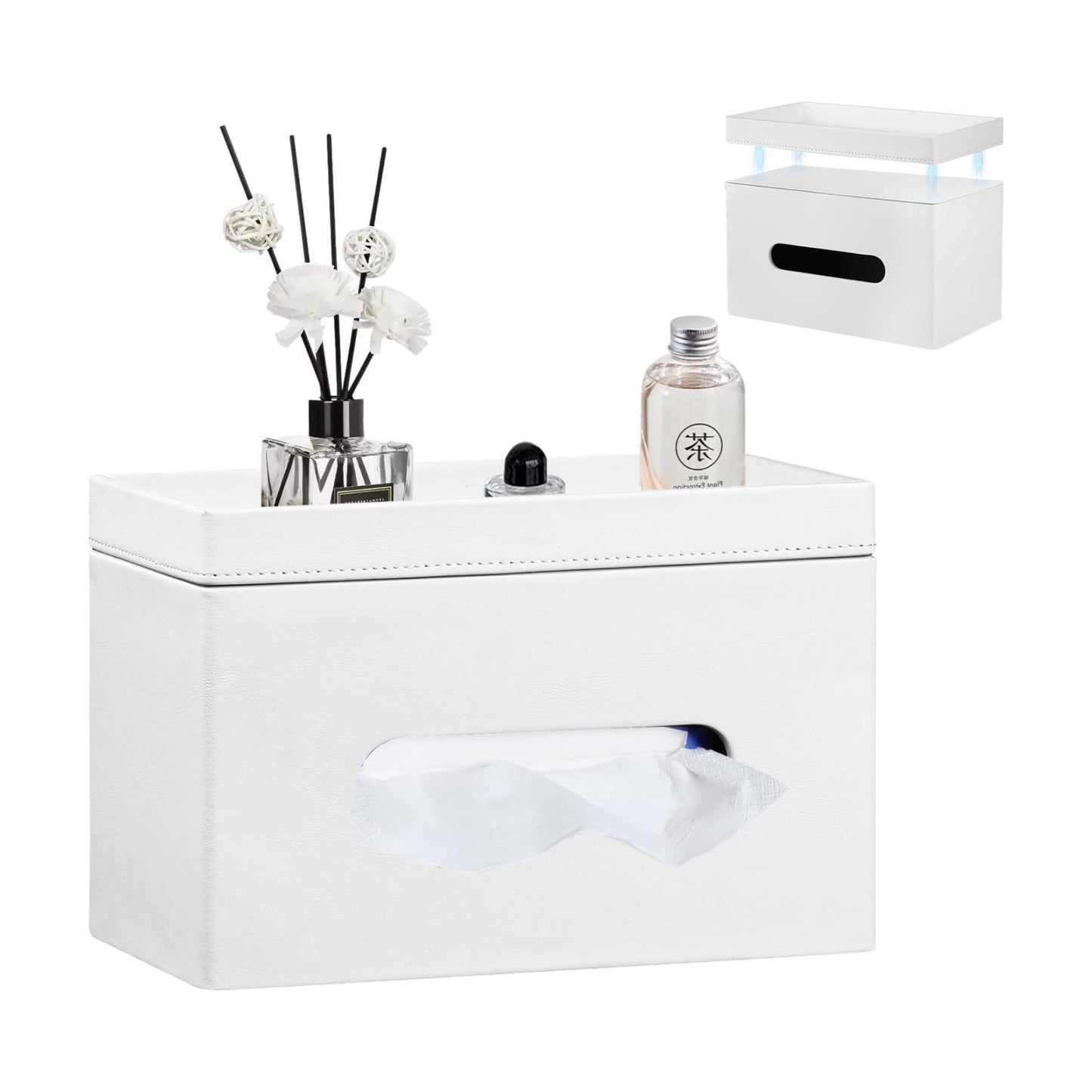 Detachable Storage Tray / Cream White